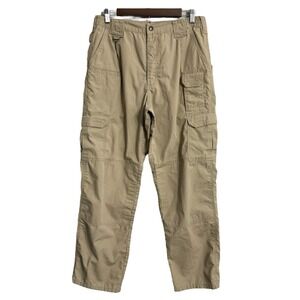 5.11 Tactical Taclite Pro Ripstop pants men's 32x32 khaki strap cargo work 74273